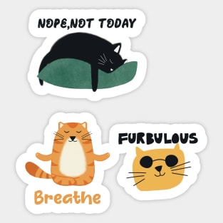 Cat Stickers Sticker